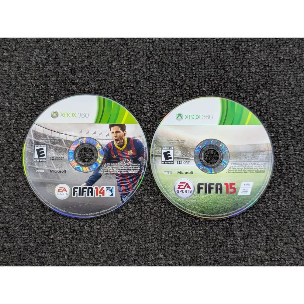 Lot of 10 Xbox 360 + Xbox Games Loose Discs in Jewel Cases Tested